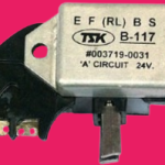 RG-1K03,(B-117) คัทเอาท์ KOMATSU PC-200 รุ่น 5 24V. พร้อมซองถ่าน