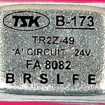 RG-1H11,(B-173) คัทเอาท์ HITACHI TR2Z-49 24V.