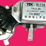 RG-1H09,(B-174) คัทเอาท์ HITACHI TR2Z-49 24V. พร้อมซองถ่าน