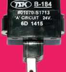 RG-1M05,(B-184) คัทเอาท์ MITSUBISHI 6D14-15 24V.