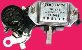 RG-1H09,(B-174) คัทเอาท์ HITACHI TR2Z-49 24V. พร้อมซองถ่าน