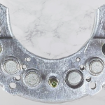 RF-1H07,(D-106) แผงไดโอด NISSAN SUNNY Aluminium