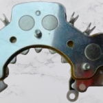 RF-2H01 แผงไดโอด HITACHI ไดโอดเปลือย 8 เม็ด B+M8 12V.