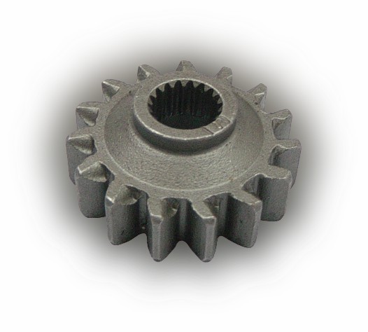 PG-1M17 ฟันเฟืองสตาร์ท KOMATSU YANMA 1.6KW. REDUCTION / ORIGINAL 15T