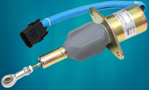 TSK-155 วาล์วดีเซลปิดโซลินอย 24V. CUMMINS 6CT 8.3L